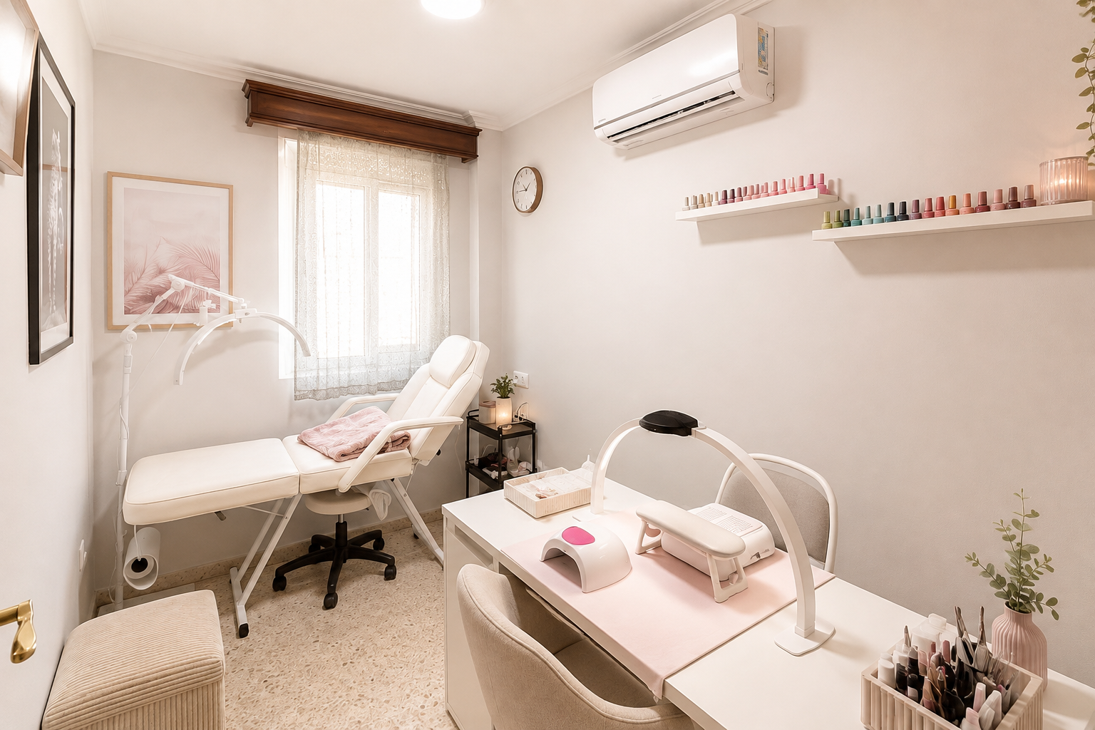 Espacio de trabajo de Alejandra Nails